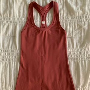 lululemon tank top. size 0, dark pink color. $25